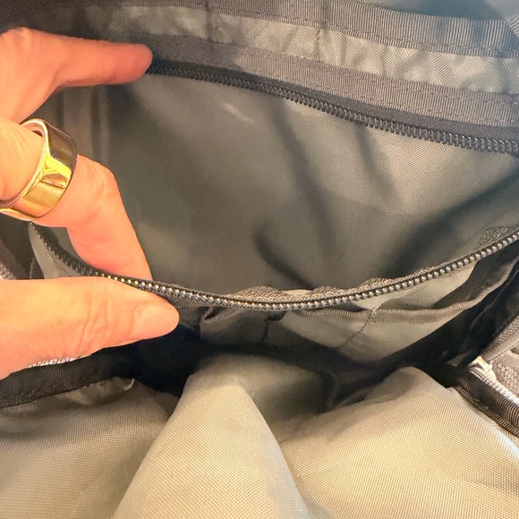 The North Face Gray Jester Backpack with teal accents - Picture 10 of 12